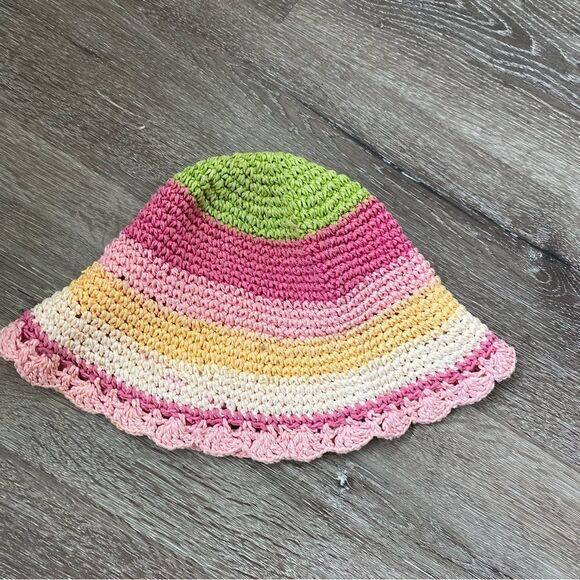 Gymboree 100% Paper Multi-Color Colorful Hat 3-4 - Picture 5 of 6